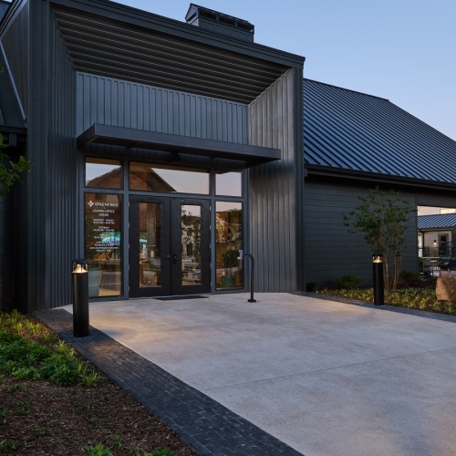 amenity building with pool, gym and lounge